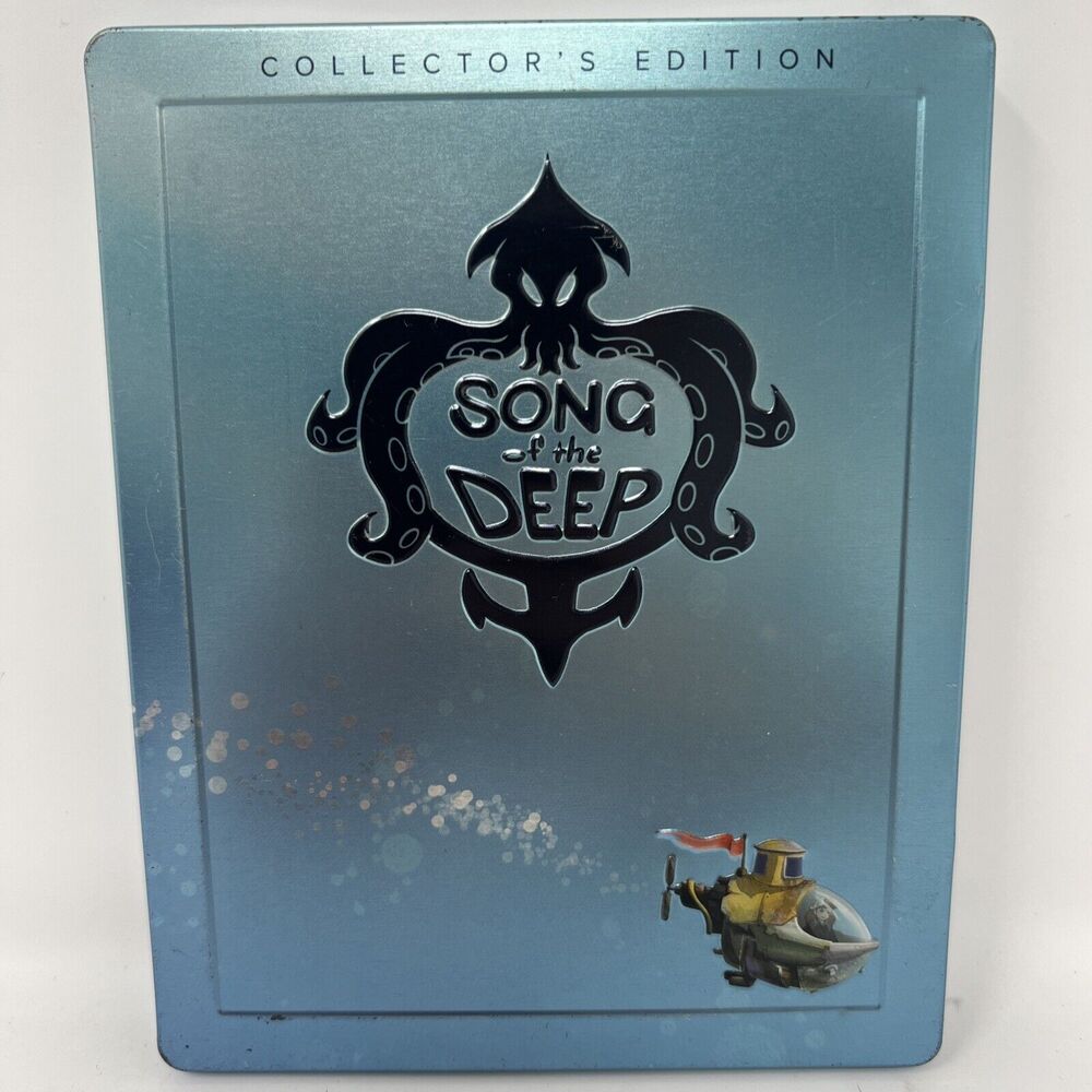 Song of the Deep Collector's Edition Steelbook Only, for Xbox PS4 or PC